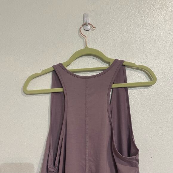 Johnny Was Calme Purple Effect Draped Racer Back Tank Top Sz M NWT - Picture 7 of 11